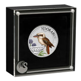 2022 $1 WMF Berlin Australian Kookaburra 1oz Silver Coloured Coin