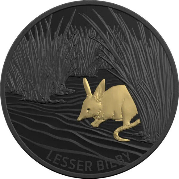2019 Lesser Bilby Echos Of Australian Fauna 1oz Silver Proof (Coin Only)