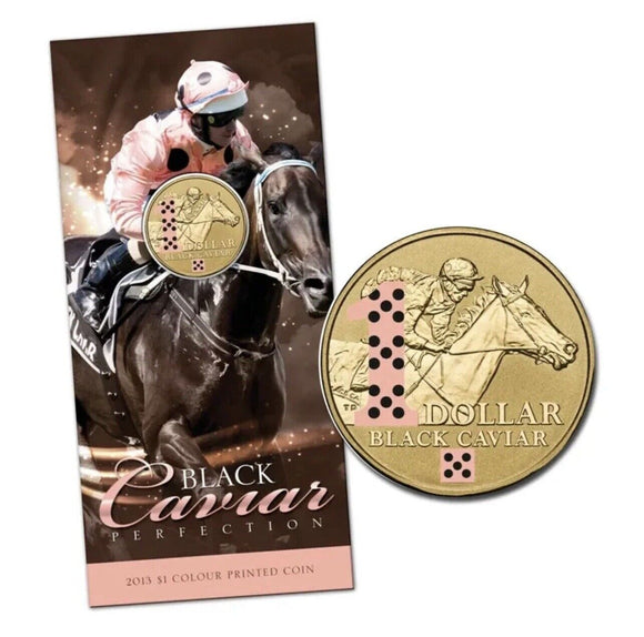 2013 Black Caviar $1 Carded Coin