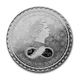 2020 Tokelau 1oz Silver $6 Chronos Coin