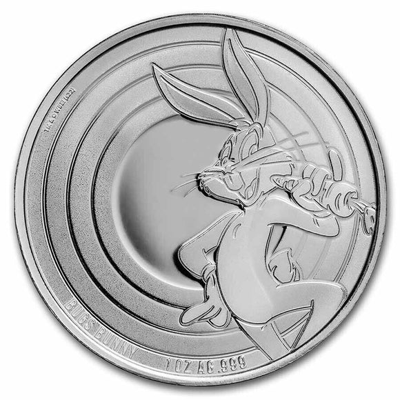 2022 Bugs Bunny 1oz Silver Coin