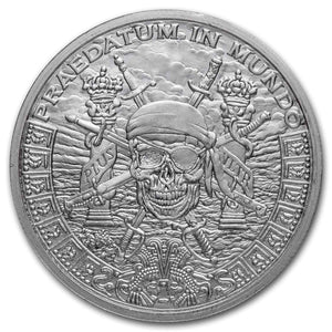 Pieces of Eight BU 1oz Silver Round