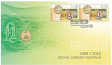 2016 $2 50th Anniversary of Decimal Currency Changeover PNC