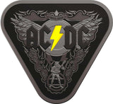 2018 ACDC 45 Years of Thunder $5 Silver Nickle Plated Triangular Proof Coin