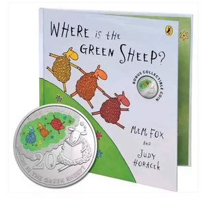 2024 Where is the Green Sheep 20c UNC Coin Book