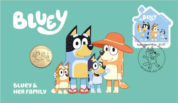 2024 $1 Bluey PNC - Bluey & Her Family