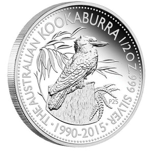 2015 50c Beijing International Coin Expo 25th Anniversary Australian Kookaburra 1/2oz Silver Proof Coin