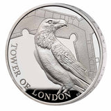 Legend of the Ravens 2019 UK £5 Silver Proof Coin