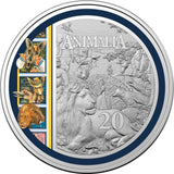 2021 Animalia 20c Coin in Card