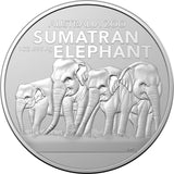 2022 Australia Zoo Sumatran Elephant 1oz Silver Coin