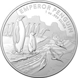 2023 AAT Emperor Penguin 1oz Silver Coin