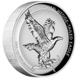 2023 Australian Wedge-tailed Eagle 1oz Silver Incused Coin