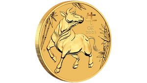 2021 1/10oz Gold Year of the Ox Coin