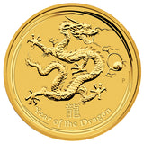 2012 1/10oz Gold Dragon