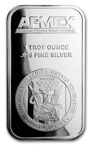 APMEX 1oz Silver Bar