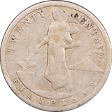 1908 Philippines 20 Centavo Fine