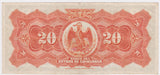 1913 Mexico-Chihuahua 20 Pesos aEF