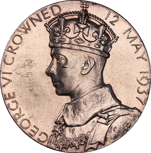 1937 George VI Silver Coronation Medal