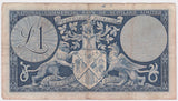 1959 National Commercial Bank of Scotland One Pound Fine