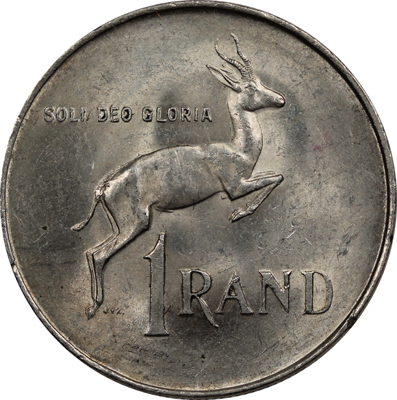 South Africa 1966 1 Rand VF