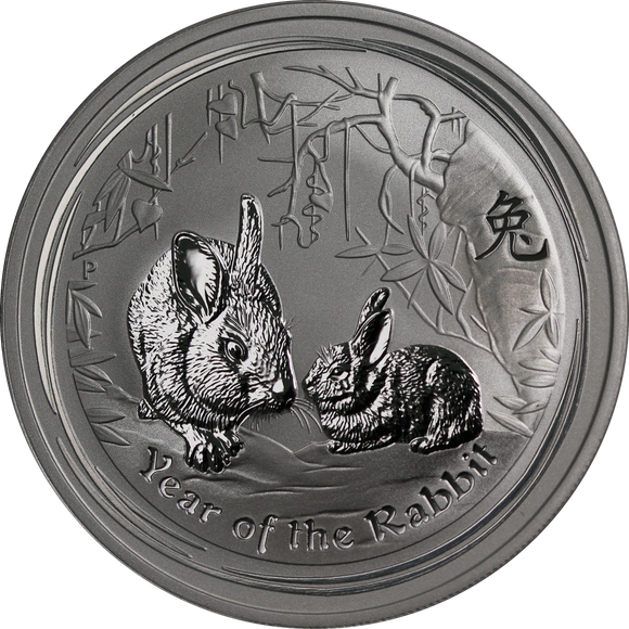 2011 1oz Silver Year of the Rabbit