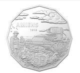 2018 Battle of Amiens 50c PNC