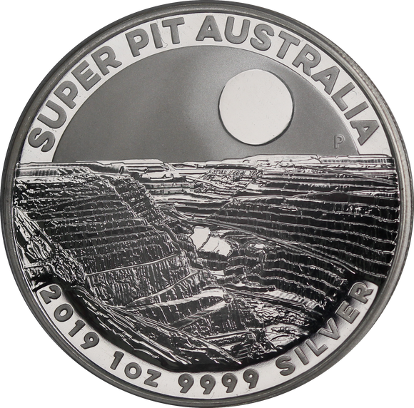 2019 Super Pit 1oz Silver Coin
