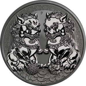 2020 Double Pixiu 1oz Silver Coin