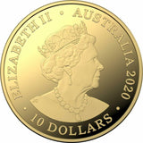 2020 $10 Eureka C Mintmark 1/10oz Gold Proof