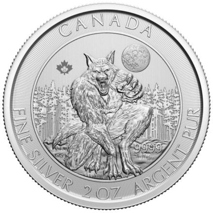 2021 Canada Werewolf 2oz Silver