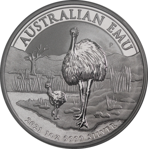 2021 Emu 1oz Silver Coin