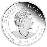2021 Quokka 1oz Silver Coin