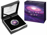 2021 The Earth & Beyond - The Milky Way $5 Silver Proof Domed Coin