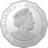 2022 Platinum Jubilee of HM Queen Elizabeth II Carded 50c