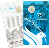 2022 75th Anniversary of Peacekeeping C Mintmark $2 Coin