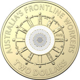 2022 $2 Frontline Workers Uncirculated Individual Coin