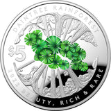 2022 $5 Silver Coloured Proof Domed Coin – Beauty, Rich & Rare – Great Daintree Rainforest
