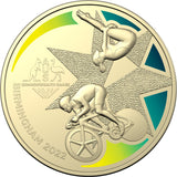 2022 Commonwealth Games Coloured $1 Coin in Card