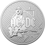 2023 ACDC $1 Silver Frosted Uncirculated Coin