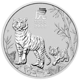 2022 Year of the Tiger 2oz Silver Coin