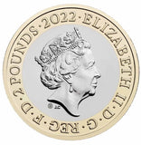 GB 2022 25 Years of the 2 Pound Coin BU