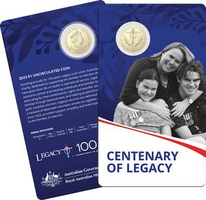 2023 Centenary of Legacy $1 Coin