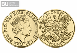 2016 Great Britain UK The Last Round Pound BU Coin