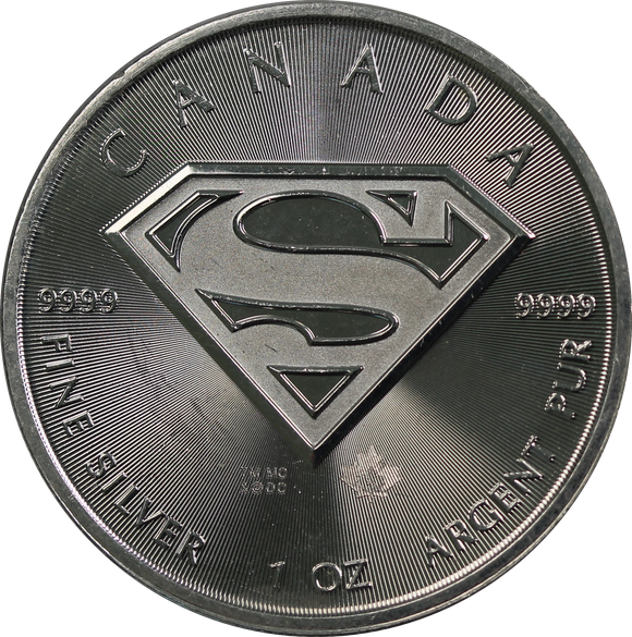Canada 2016 Superman 1oz Silver