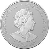 2021 Australia Zoo Cheetah 1oz Silver Coin