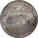 Germany 1972G (Karlsruhe Mint) 10 Mark Munich Olympics aUNC