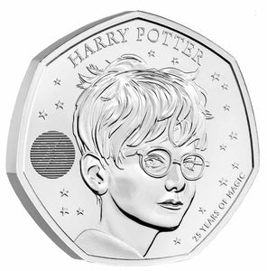 2022 Harry Potter 50p Brilliant Uncirculated Coin