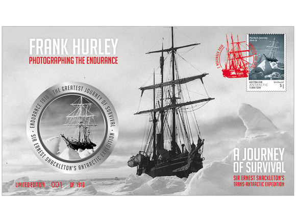 2016 Frank Hurley Limited Edition Prestige Medallion Cover