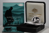 2003 Korean War $1 Silver Proof