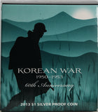 2003 Korean War $1 Silver Proof